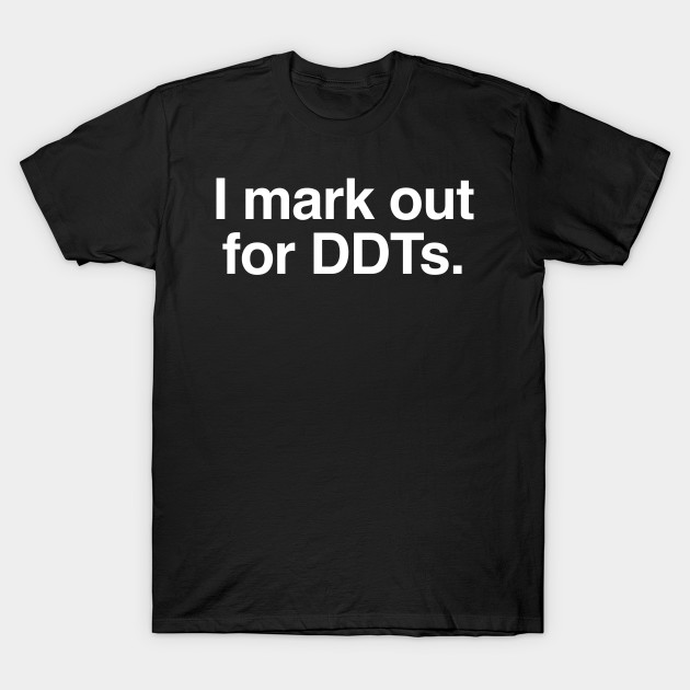 I Mark out for DDT's by C E Richards